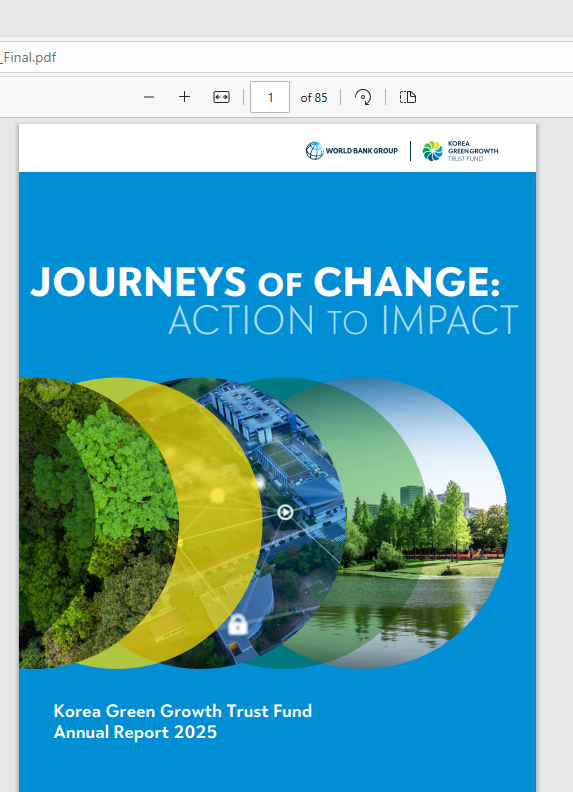 KGGTF Annual Report 2025,  Journeys of Change: From Action to Impact, now available!