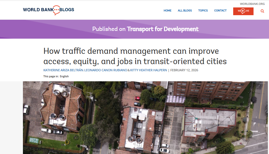 How traffic demand management can improve access, equity, and jobs in transit-oriented cities