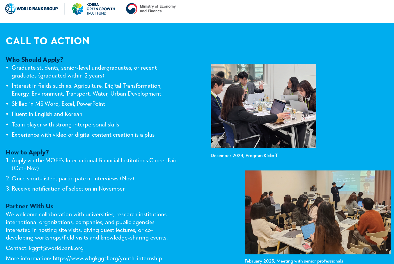 KGG youth internship