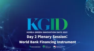 KGID Day 2 Plenary session - World Bank Financing Instrument