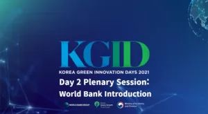KGID Day 2 Plenary Session- World Bank Introduction